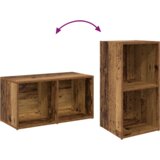  Set TV komoda s policom s pohranom 4 pcs Staro drvo 72 x 35 x 36.5 cm | shoptok.hr