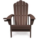 Bonami Selection Smeđa plastična vrtna fotelja Adirondack – | shoptok.hr