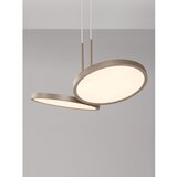 Nova Luce Aluminijasta LED zatemnitvena viseča svetilka v mat zlati barvi ø 32,5 cm Vea – | Shoptok.si