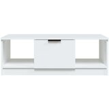  Stolić za kavu bijeli 102 x 50 x 36 cm od konstruiranog drva | shoptok.hr
