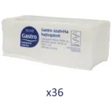 Salvete Gastro, 200/1, Jednoslojna, 36 pakovanja, 18x18cm, Bela