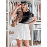 DStreet Spódniczka damska mini bombka PUFFELLA ecru | Shoptok.si