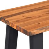  Klupa od masivnog bagremovog drva 145 cm | shoptok.hr