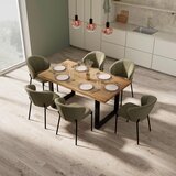 Bessagi Home Jedilna Miza Dan, Hrast, 160x90 | Shoptok.si