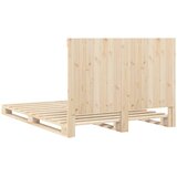  Okvir za krevet s uzglavljem 140x200 cm od masivne borovine | shoptok.hr