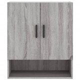  Zidni ormarić boja hrasta sonome 60x31x70 cm konstruirano drvo Siva | Shoptok.si