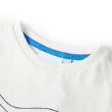  Dječja majica prljavo bijela boja 128 | shoptok.hr
