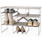Joseph Joseph Level Plus ecru großes verstellbares Schuhregal | shoptok.hr