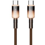 Moxom mx-cb309 Usb data kabal 60w type-c na type-c pd 1m zlatni ( U2143 ) Cene