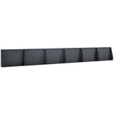  Zid za zadržavanje 6 kom. 60 x 12 x 40 cm Čelik Antracit | shoptok.hr