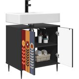  Kupaonski ormar ESSEN Crni hrast 60 x 40 x 61 cm | shoptok.hr