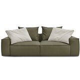 Bobochic Paris Zelena sofa od imitacije kože 260 cm Boheme – | shoptok.hr