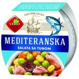  Tunjevina CERIO mediteranska salata 160g Cene