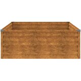 Povišena vrtna gredica 100 x 100 x 36 cm od čelika COR-TEN | Eponuda.com