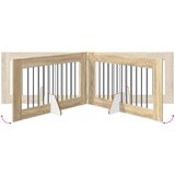  Vrata za pse s postoljem 4 pcs Hrast sonoma 100 x 60 cm | shoptok.hr