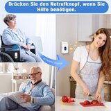 DAYTEE brezžični klicni sistem za nujno pomoč set 2 sprejemnika+3 gumbi | Shoptok.si