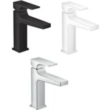 Hansgrohe Metropol 110 Matt Black baterija (slavina) za umivaonik sa odlivnim ventilom sifona push-open 32507670 | ePonuda.com
