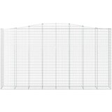  Gabionska košara s lukom 400x50x220/240 cm pocinčano željezo | shoptok.hr