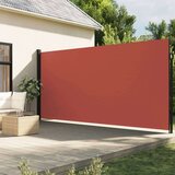  Zložljiva stranska tenda terakota 200x600 cm Cene