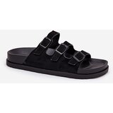 Boto Womens Slippers With Straps And Buckles Black Uliri | Shoptok.si