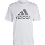 Adidas Muška majica Essentials Summer Pack Single-Dye Logo Tee HE4381 bela Cene