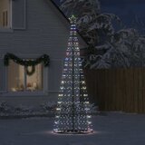  LED božićno drvce 550 LED šarenih 300 cm | shoptok.hr