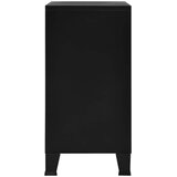  Industrijski sanduk za pohranu crni 75 x 40 x 80 cm čelični | shoptok.hr