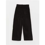 LC Waikiki Elastic Waist Wideleg Velvet Girls' Trousers