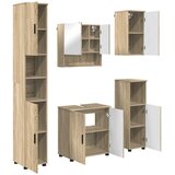  Set namještaja za kupaonicu 5 kom. Sonoma hrast 61 x 35 x 64 cm | shoptok.hr