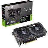 Asus grafička karta DUAL-RTX4070-O12GD6-EVO NVD/12GB/GDDR6/192bit/crna
