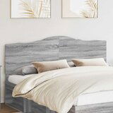 vidaXL Vzglavje z vzglavjem Siva Sonoma 180 cm Konstruiran les | Shoptok.si