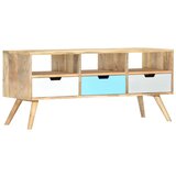 TV ormarić 110 x 35 x 48 cm od masivnog drva manga Cijene