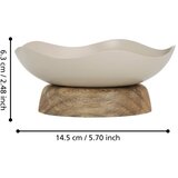 Eglo 427512 - Dekorativni pladanj MONYWA, prečnik 14,5 cm, bež | Eponuda.com