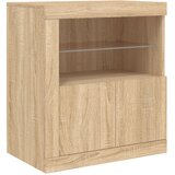  Komoda s LED svjetlima boja hrasta sonome 202x37x67 cm | shoptok.hr
