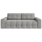Makamii Siva sklopiva sofa od bouclé tkanine 255 cm Milu – Cijene