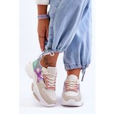 Boto Women's Lace-up Sneakers Beige-green Cortes | shoptok.hr