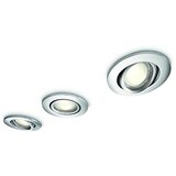 Philips 59902/11/PN - SET od 3 ugradne svetiljke za kupatilo ROOTS 3xGU10/35W | Eponuda.com