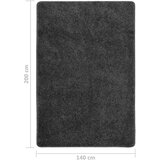  Čupavi tepih tamnosivi 140 x 200 cm protuklizni | shoptok.hr