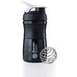 BlenderBottle Sportmixer Fashion Line 590 ml - Black/White Cene