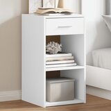vidaXL Noćni ormarići 2 kom bijeli 35x34x65 cm konstruirano drvo Cijene