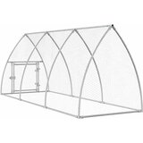 Kavez za kokoši srebrni 300 x 105 x 120 cm od pocinčanog čelika | shoptok.hr