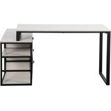 Livetastic KOTNA PISALNA MIZA kovina, leseni material črna, kašmir | Shoptok.si