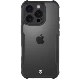 TACTICAL Quantum silikonski ovitek za iPhone 16 Pro Max - prozorno črn, (21643034)