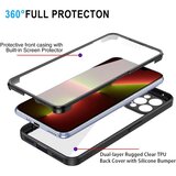 Techsuit ColorVerse 360 ​​Series obostrana zaštitna maska za iPhone 13 Pro Max - crna | shoptok.hr