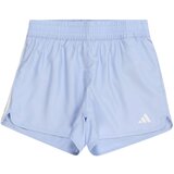 Adidas Športne hlače 'Essentials Aeroready 3-Stripes' svetlo modra / srebrna | Shoptok.si