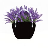  Torbica za rože tegla - barva črna | Shoptok.si