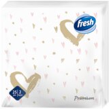 Fresh salvete premium srca 2SL 38X38 25/1 Cene