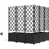  Vrtna saksija 5 pcs Crna 120 x 120 x 142 cm Plastika | Eponuda.ba