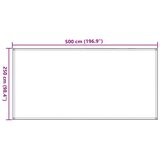  Tepih za šator 250 x 500 cm antracit i bijeli | shoptok.hr