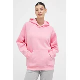 Adidas Dukserica za žene, boja: ružičasta, s kapuljačom, glatka